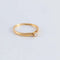 Bague 53 Bague Solitaire or jaune Diamant 0.10ct 58 Facettes FM85