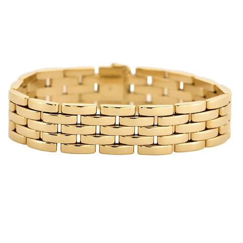 Bracelet CARTIER - Maillon Panthère - Bracelet en or jaune 58 Facettes 58FC153