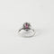 Bague 54 Bague style Marguerite Rubis Diamants 58 Facettes