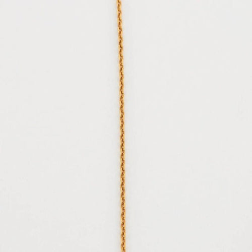 Collier Collier or jaune et cornaline 58 Facettes