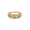 Bague 60 Bague en or jaune 18 carats et aigues-marines taille marquise 58 Facettes 33287