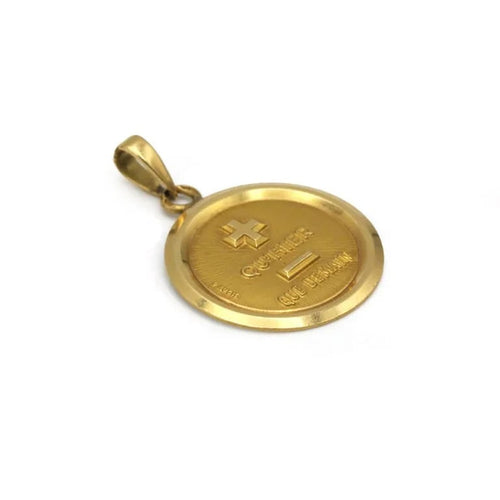 Pendentif Médaille d'Amour Vintage l'Originale - AUGIS 58 Facettes 260053R