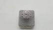 Bague 53 Bague en Or blanc diamants 58 Facettes