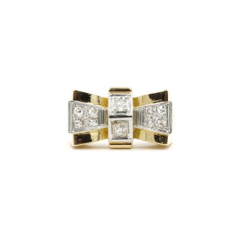 Bague 55 Bague TANK - Or, Platine & diamants 58 Facettes 230046SP