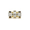 Bague 55 Bague TANK - Or, Platine & diamants 58 Facettes 230046SP