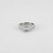 Bague 53 Bague or blanc diamants 58 Facettes