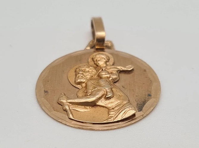 Pendentif Pendentif religieux en Or jaune 58 Facettes