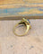 Bague 53 Bague entourage Pompadour en or jaune 18 carats saphir, tanzanites et diamants 58 Facettes