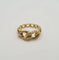 Bague 54.5 Bague or jaune 18 carats sertie de diamants 58 Facettes
