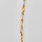 Collier Collier à maillons losangiques en or jaune et or gris 18k 58 Facettes ALGU24