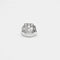 Bague 53 Bague Art déco en platine 950 et diamants taille ancienne 58 Facettes 1585