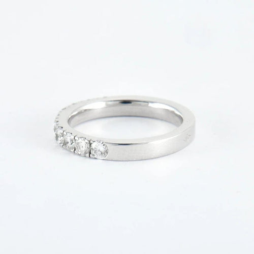 Bague 50 Bague en Or Blanc & diamants 58 Facettes