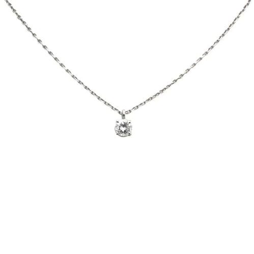 Collier Collier pendentif en or blanc 750‰ et diamant 58 Facettes 250210R