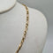 Collier Chaine or jaune 18 carats 58 Facettes