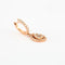 Boucles d'oreilles Boucles d'oreilles goutte en Or rose, diamants 58 Facettes
