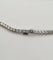Collier Collier rivière or blanc sertie de diamants 58 Facettes