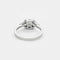 Bague 52 Bague - Solitaire diamant princesse en platine et diamants 58 Facettes LJ16