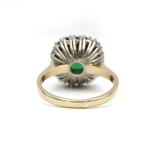 Bague 56 Bague - Or, Diamants & Emeraude 58 Facettes 240397R