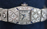 Montre Chopard - Montre femme Art déco en platine, or blanc 14 K et diamants 58 Facettes CHO-100