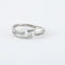 Bague 52 Bague Or blanc diamants 58 Facettes