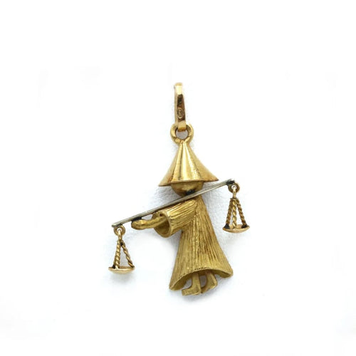 Pendentif Pendentif Charm Paysan - Or jaune 58 Facettes 250126R
