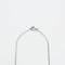 Collier Collier or blanc serti d’une barrette de diamants 58 Facettes