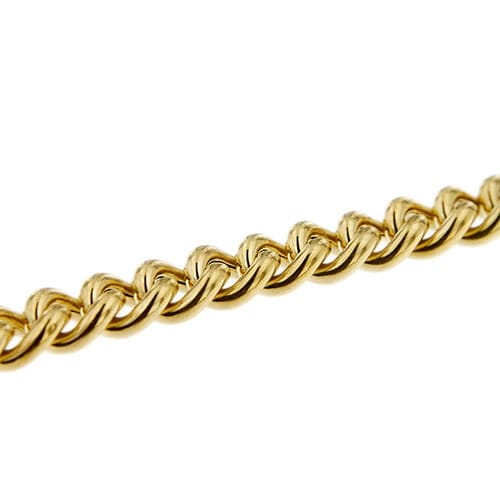 Bracelet Bracelet maille gourmette en or jaune 18 carats 58 Facettes 35302