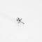 Boutons d'oreilles en or blanc et diamants 58 Facettes 58FC135