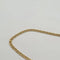 Gourmette or jaune 18 carats 58 Facettes