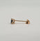 Boucles d'oreilles Boucles d’oreilles or rose et saphir 58 Facettes