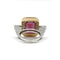 Bague 51 Bague - Or, Rubellite & Diamants 58 Facettes 240206R
