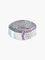 Bague 52.5 Bague pavée en or blanc et diamants, saphirs roses 58 Facettes 425 50003