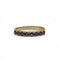Bague 60 Demi-Alliance - Or jaune & Saphirs 58 Facettes 250065SP