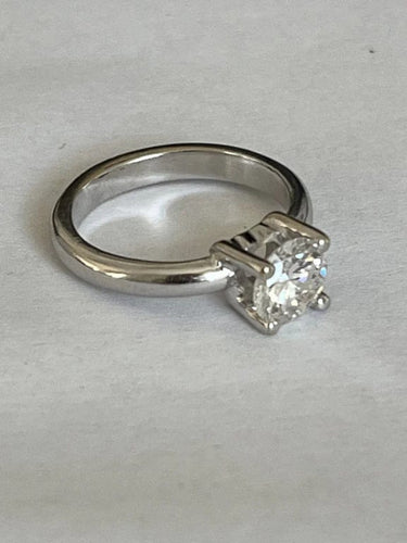 Bague 52 Bague solitaire diamant 1,15 ct 58 Facettes 4600