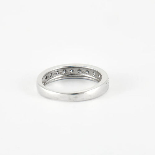 Bague 49 Bague en Or Blanc & diamants 58 Facettes