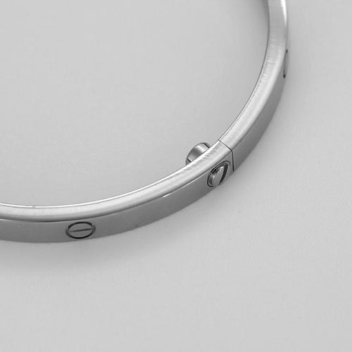 Bracelet CARTIER - Bracelet Love en or blanc 58 Facettes CAN1541