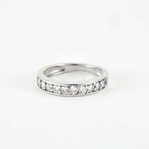 Bague 49 Bague en Or Blanc & diamants 58 Facettes