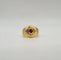 Bague 49 Bague or jaune sertie de diamants et rubis 58 Facettes