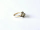 Bague 51 Bague Toi et Moi or jaune Diamants 58 Facettes