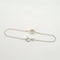 Bracelet Bracelet or blanc serti de diamants naturels 58 Facettes