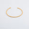 Bracelet Bracelet Jonc or jaune diamants 58 Facettes
