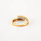 Bague 57 Bague en Or jaune & diamants 58 Facettes