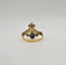 Bague 51.5 Bague or jaune sertie de saphir 58 Facettes
