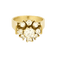 Bague 49,5 Bague marguerite en or jaune 18k et diamants 58 Facettes LJ25-327