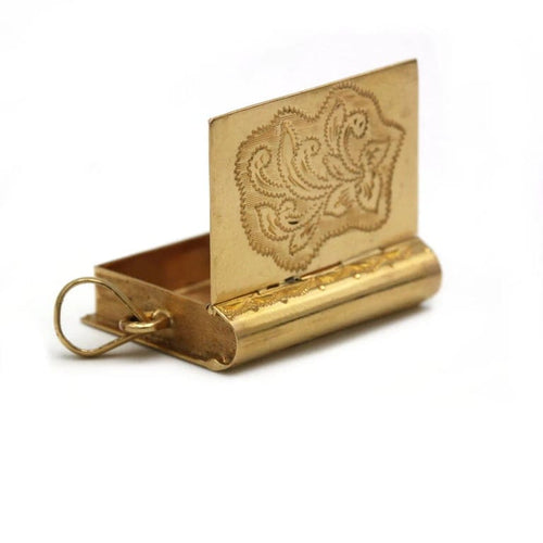 Pendentif Pendentif Livre - Or jaune 58 Facettes 250124R