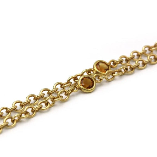 Collier Collier - Or jaune & Citrines 58 Facettes 250248R