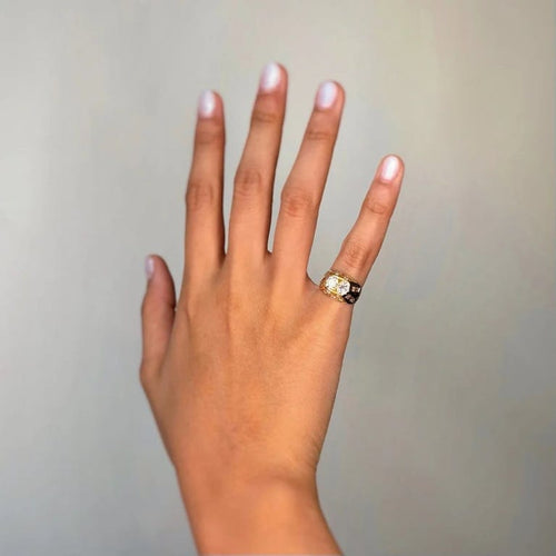 Bague 46 Bague - Or & Diamants 58 Facettes 250237R