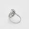 Bague 56 Bague sertie de diamants taille ancienne en or blanc 18k 58 Facettes LJ24-161