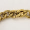 Collier Chaîne en or jaune à maille gourmette tressée 58 Facettes LOR4253
