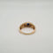 Bague 56 Bague or rose saphir et diamants 58 Facettes